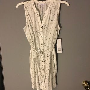 Sheer maternity dress